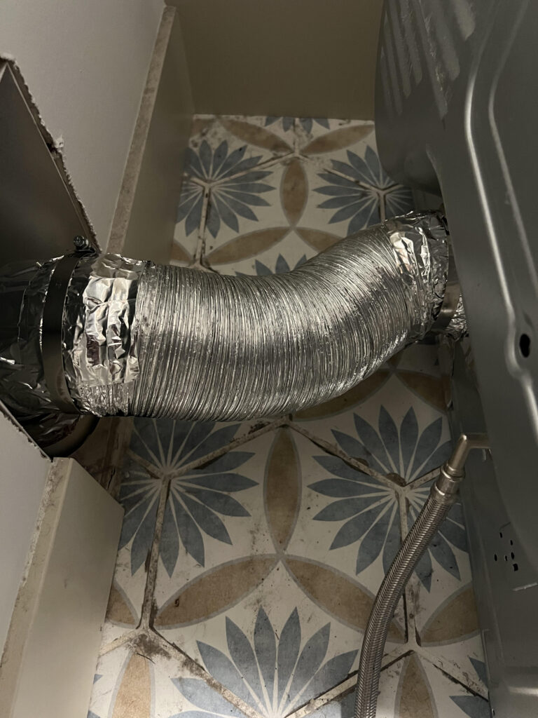 Dryer vent repair after Dellwood, Mn 06-21-24