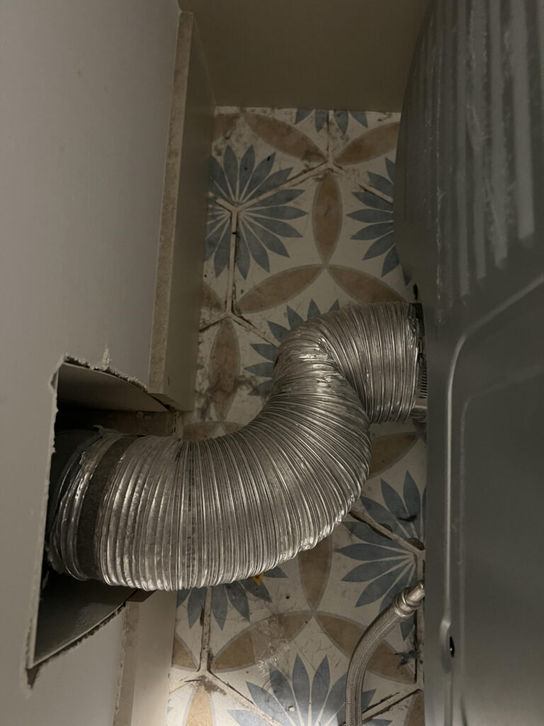 Dryer vent repair/replacement before Dellwood, Mn 6-21-24