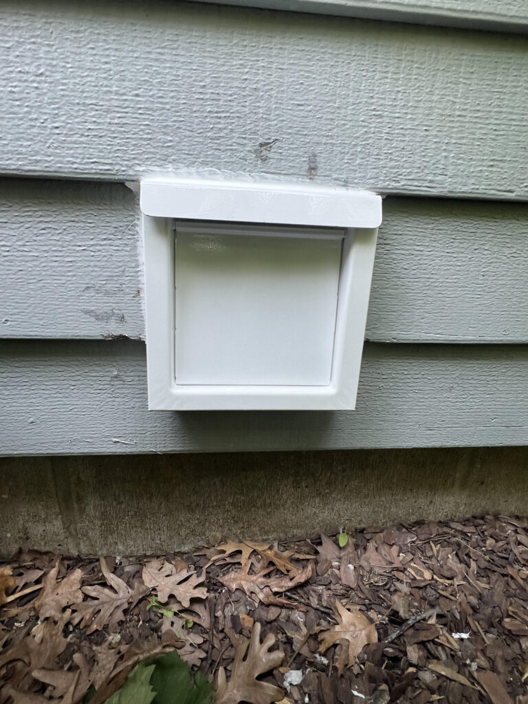 Dryer vent repair after North Oaks, Mn 6-11-24