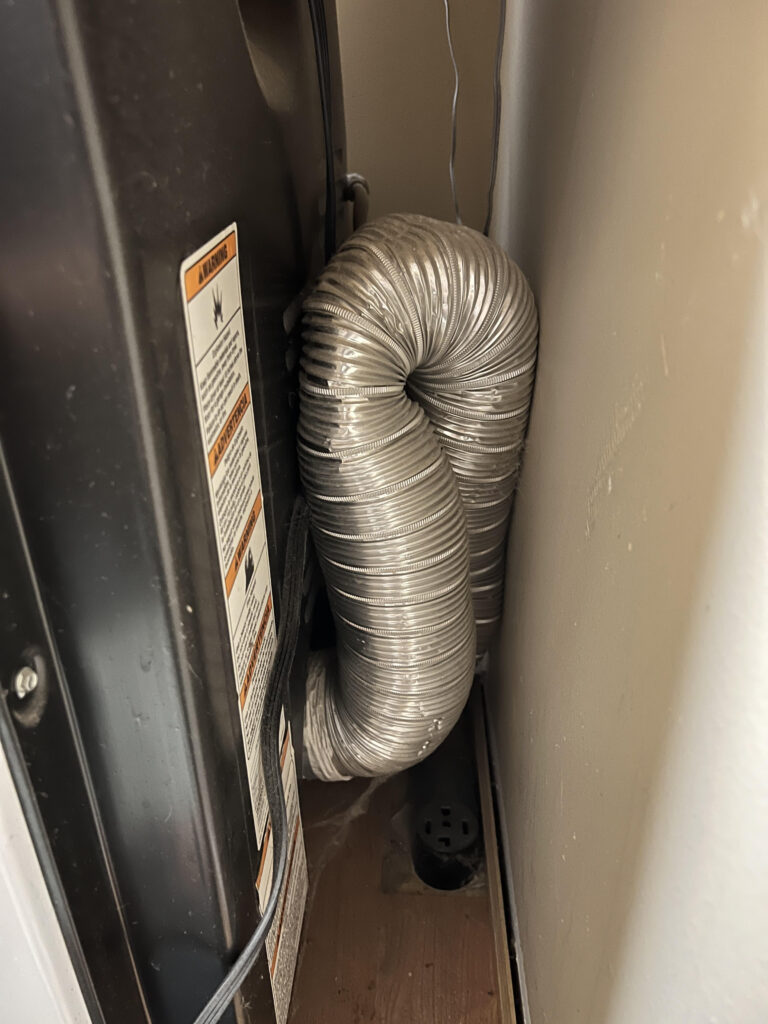 Dryer vent repair before White Bear Lake, MN 6-11-24