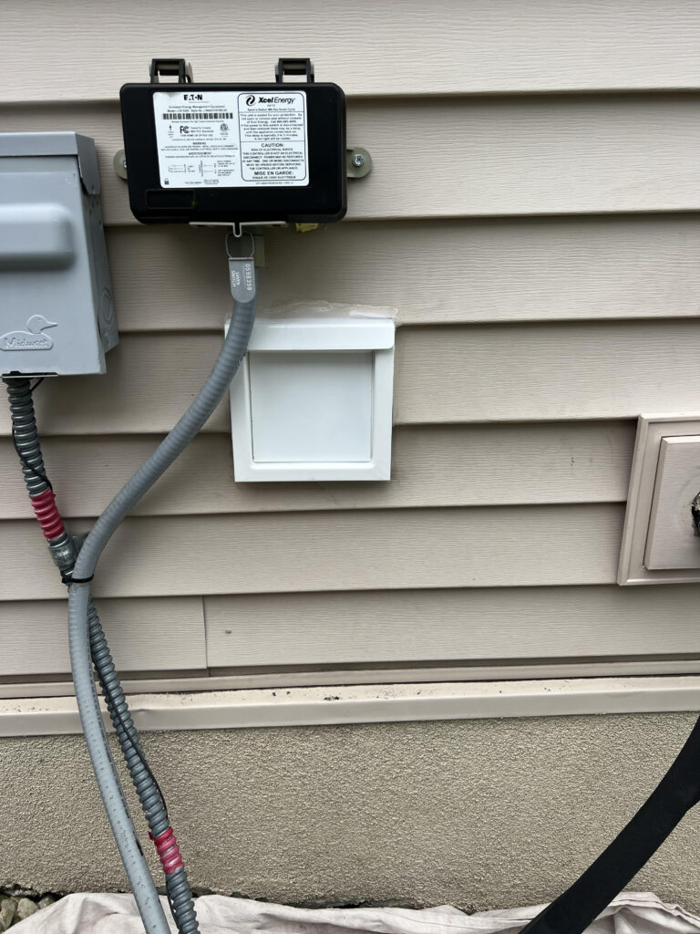 Dryer Vent repair after Forest Lake, Mn 7-31-24