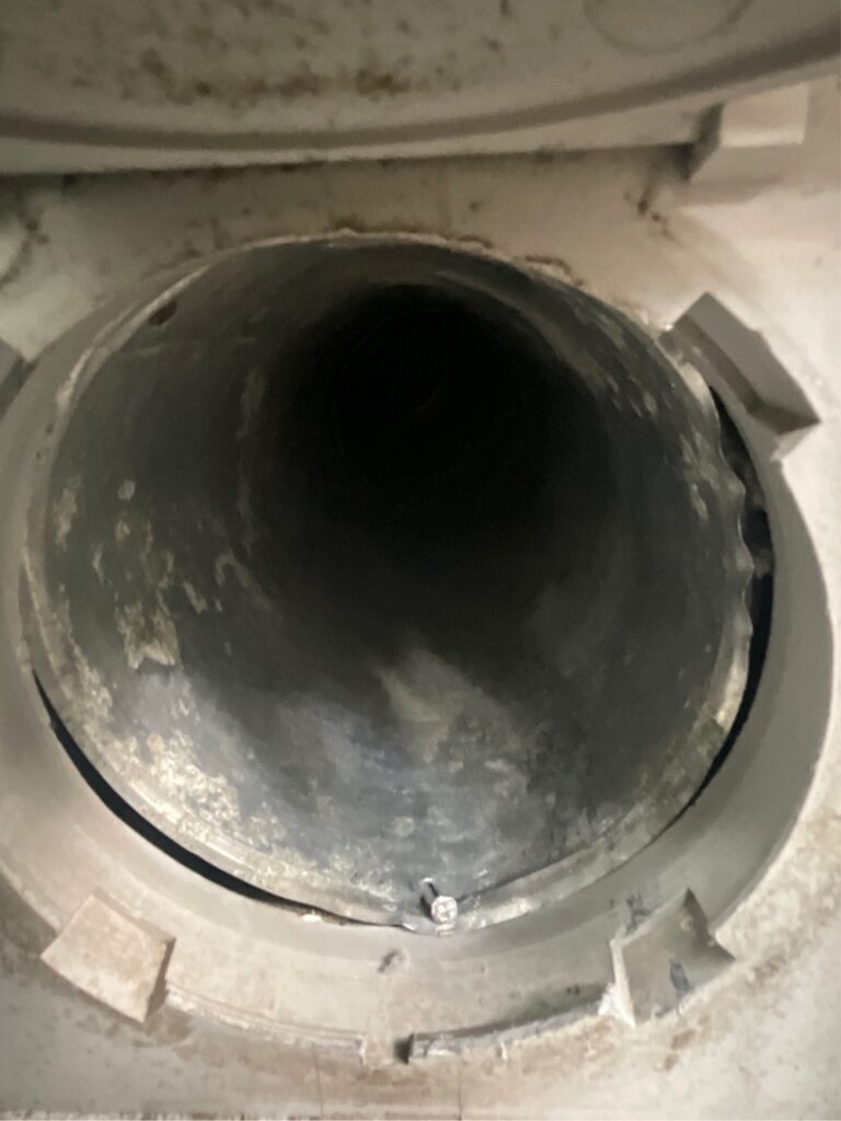 Dryer vent cleaning after White Bear Lake, Mn 9-6-24