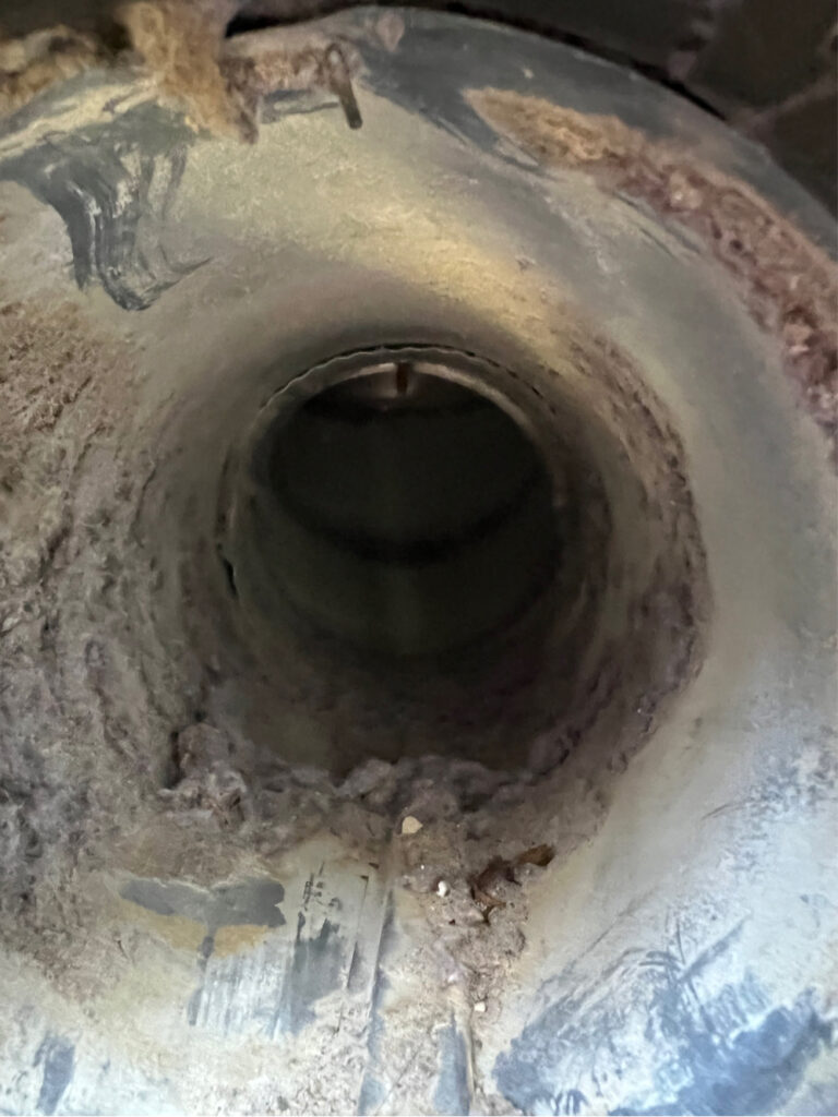 Dryer vent cleaning before White Bear Lake, Mn 9-26-24