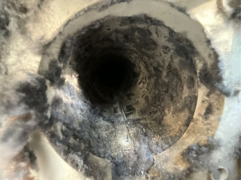 Dryer vent cleaning before White Bear Lake, Mn 10-3-24