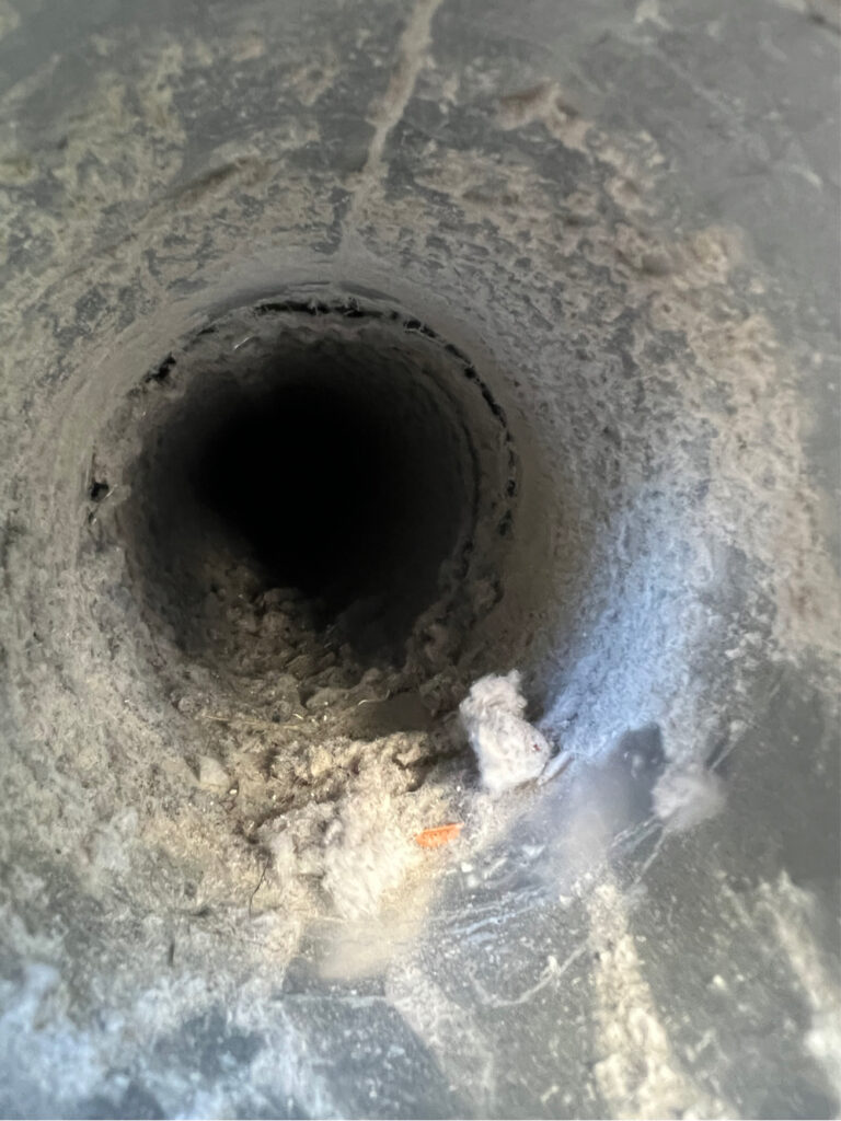 Dryer vent cleaning before White Bear Lake, Mn 9-6-24