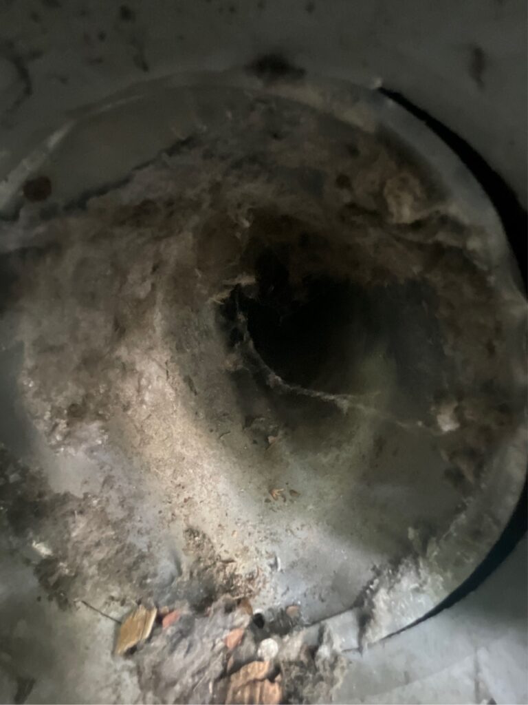 Dryer vent cleaning before White Bear Lake, Mn 9-6-24