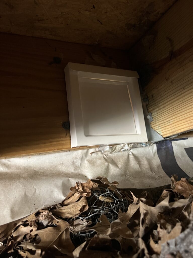 Dryer vent repair after White Bear Lake 10-10-24