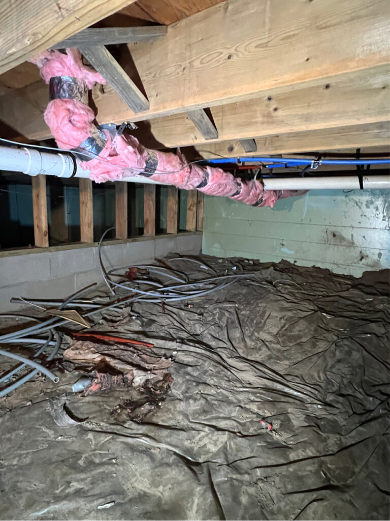 Dryer vent repair after White Bear Lake, Mn 11-7-24