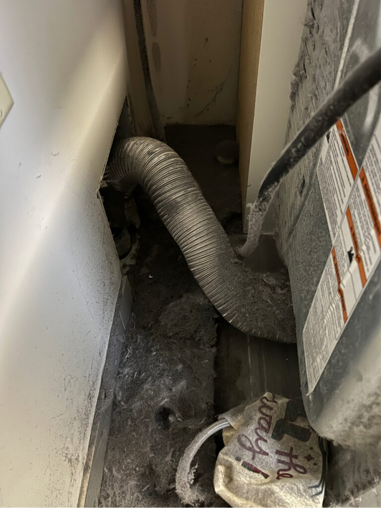 Dryer vent repair before North Oaks, Mn 11-12-24