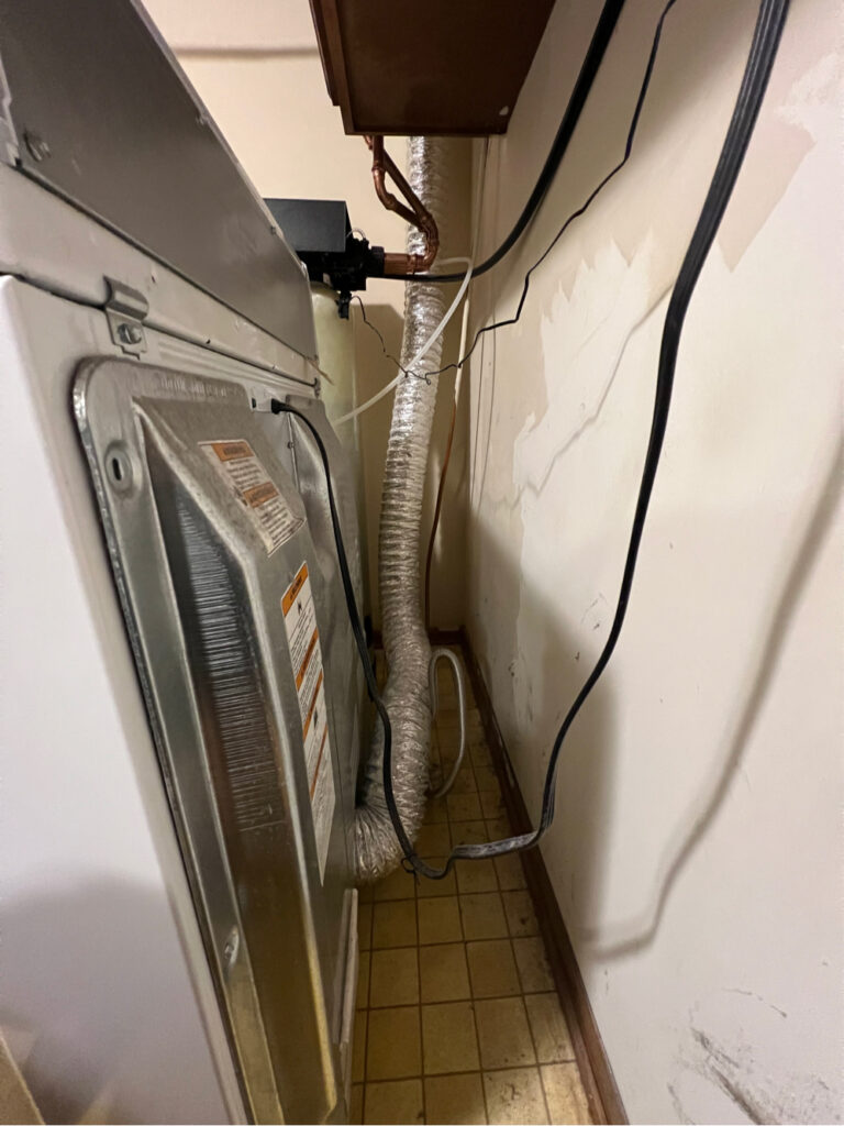 Dryer vent repair before Shoreview, Mn 11-11-24