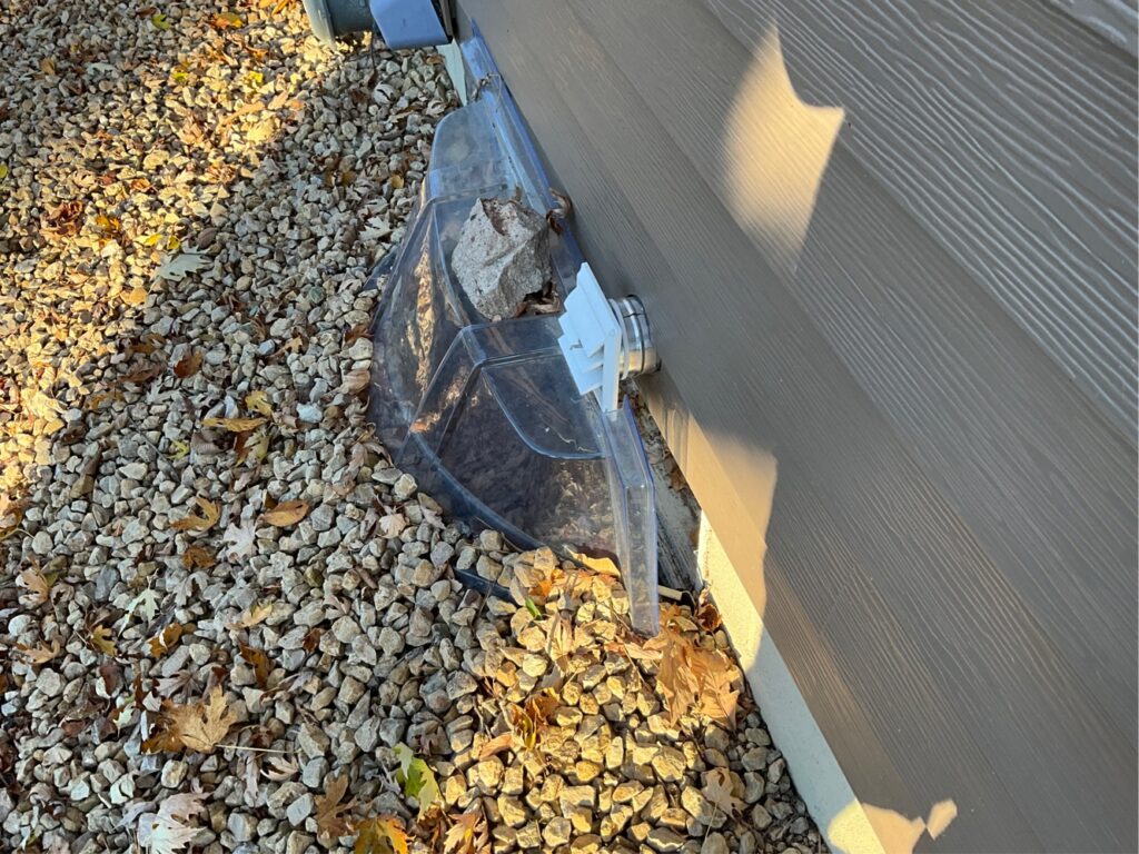 Dryer vent repair before White Bear Lake, Mn 11-11-24