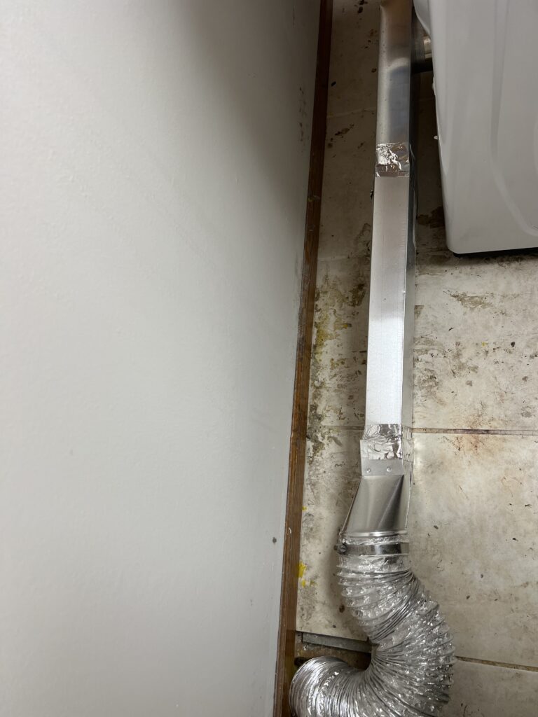 Dryer vent repair before White Bear Lake 9-6-24