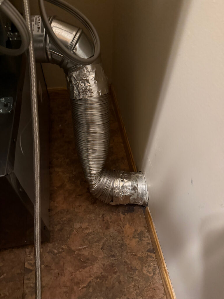 Dryer vent repair/replacement before Woodbury, Mn 12-18-25