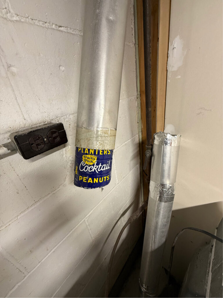 Dryer vent repair/replacement before Columbia Heights, Mn 3-18-25