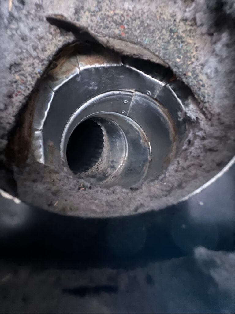 Dryer vent cleaning after White Bear Lake, Mn 4-11-25