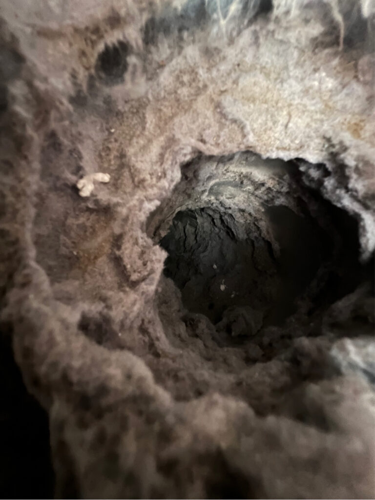 Dryer vent cleaning before White Bear Lake, Mn 4-11-25